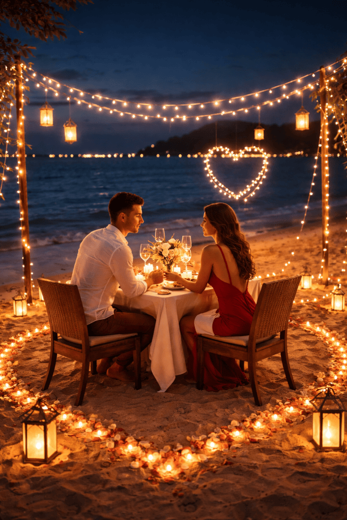 Dinner at Jimbaran beach