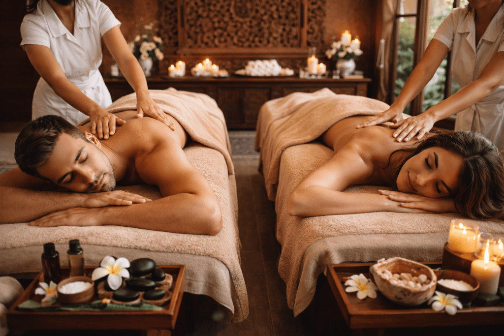 Couple spa retreat